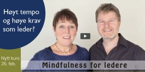 Nytt kurs i mindfulness for ledere